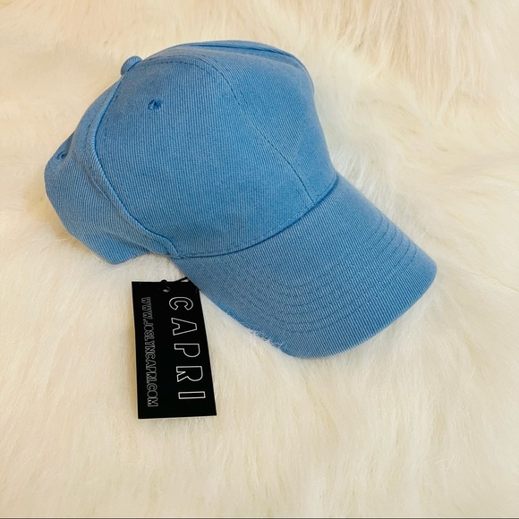 C A P R I Accessories - 🦋1 LEFT! CAPRI sky blue celeb acrylic cap🦋